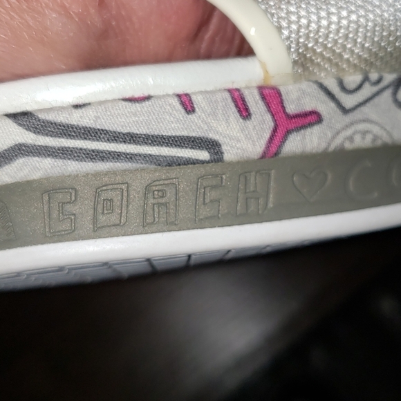 Coach Addisen Addisen Poppy Graffiti Summer Wedge - Picture 13 of 16